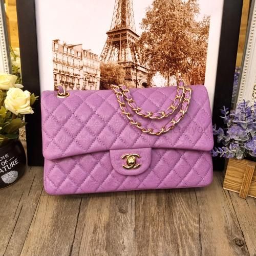 Túi Đeo Chéo Chanel Classic Da Hột