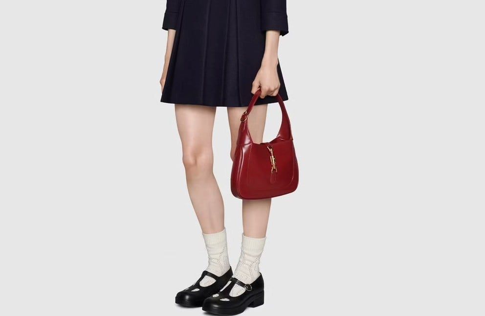 Túi Gucci Jackie 1961 Small Red Leather