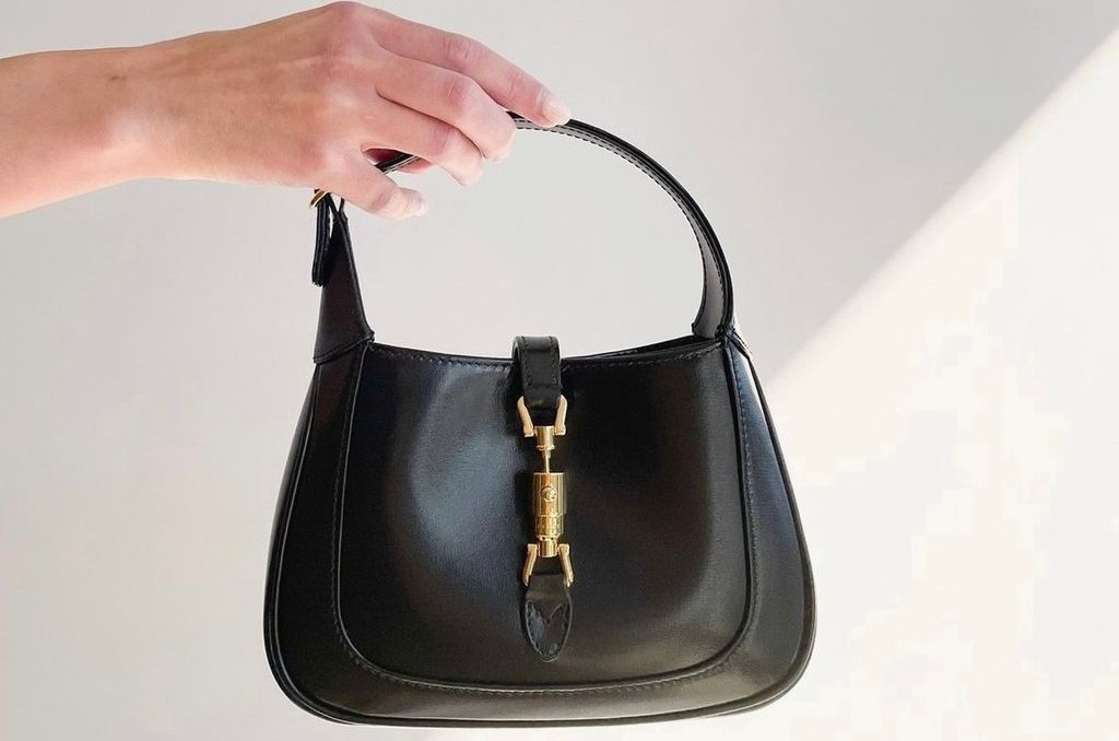 Túi Đeo Vai Gucci Jackie 1961 Mini Black Leather