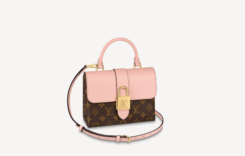 Túi Louis Vuitton Locky BB Monogram Canvas Hồng