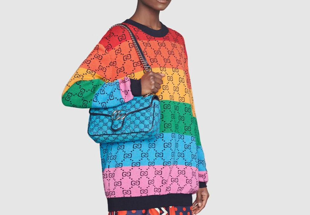 Túi Gucci GG Marmont Multicolor Small
