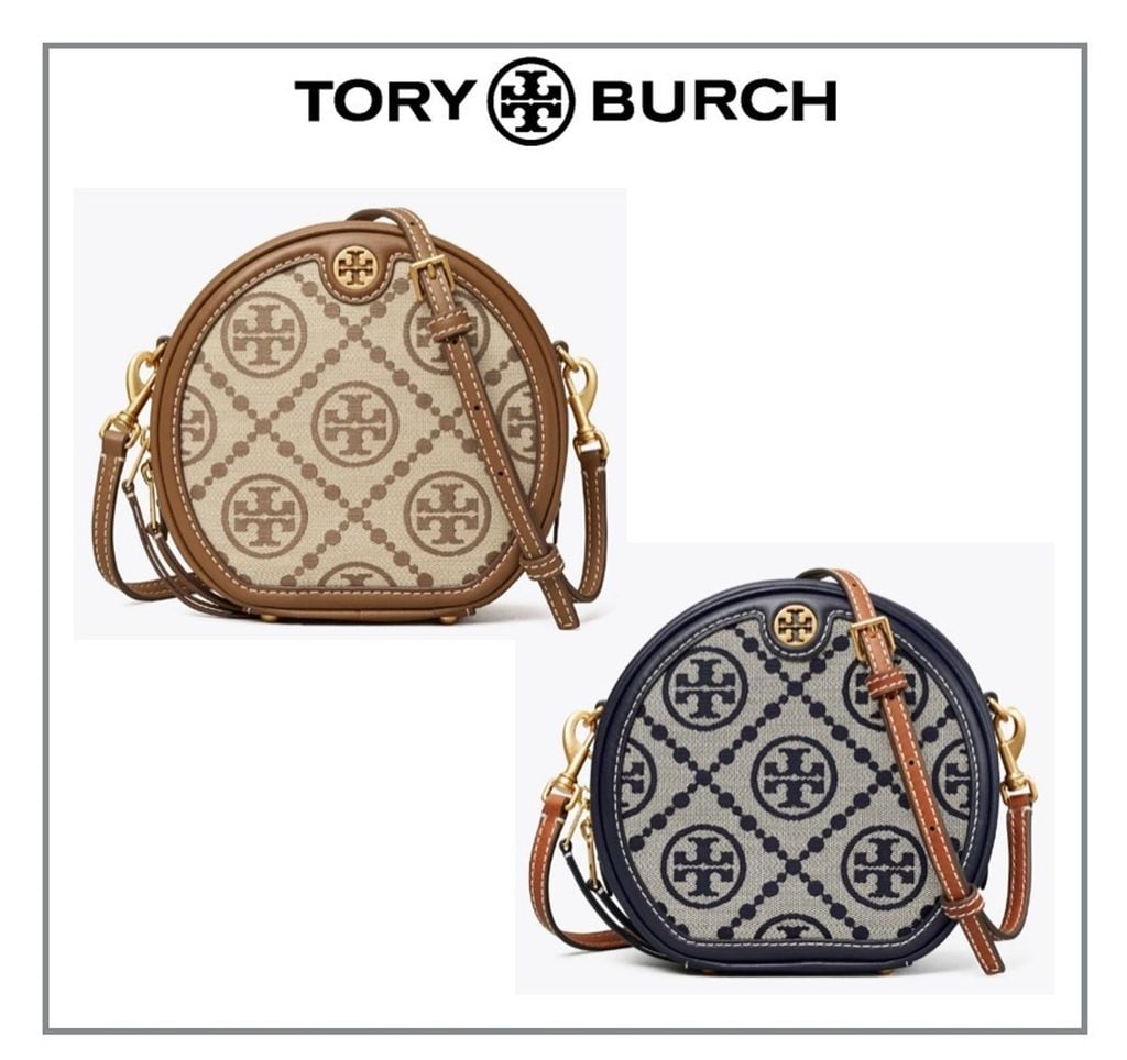 Review túi Tory Burch T Monogram Jacquard Moon