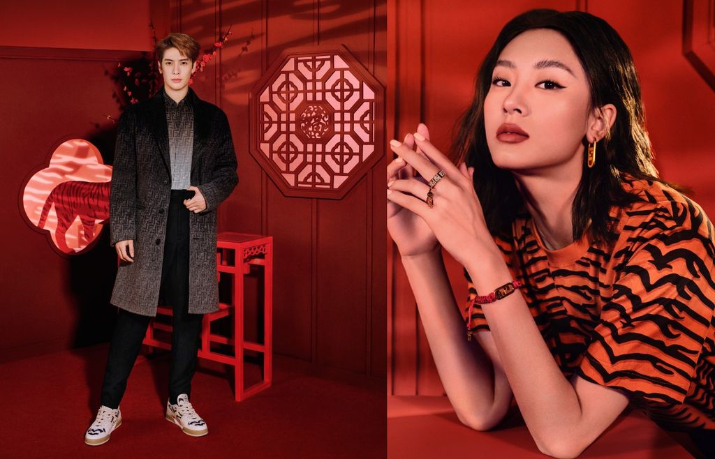 Bộ sưu tập trang phục mừng Tết 2022 của Fendi