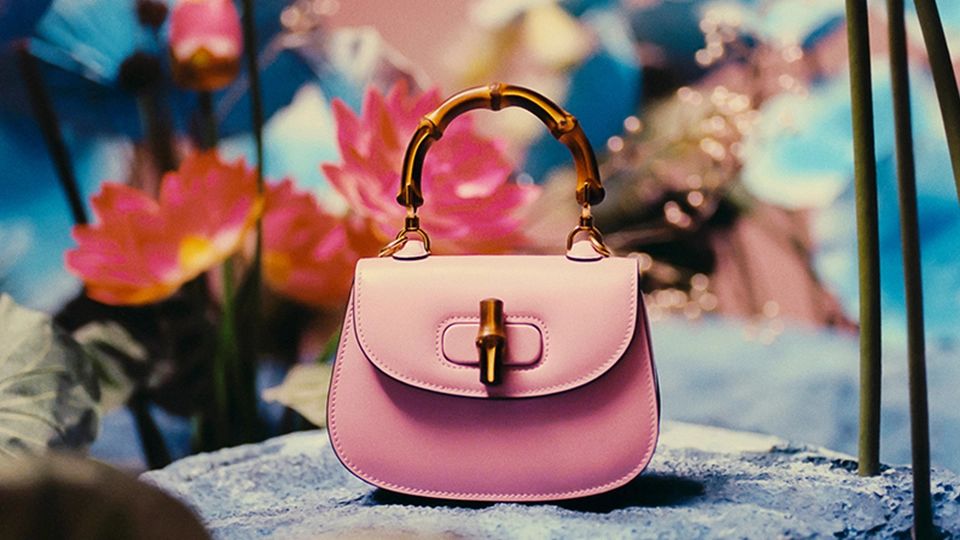 Gucci Bamboo 1947 mini top handle bag