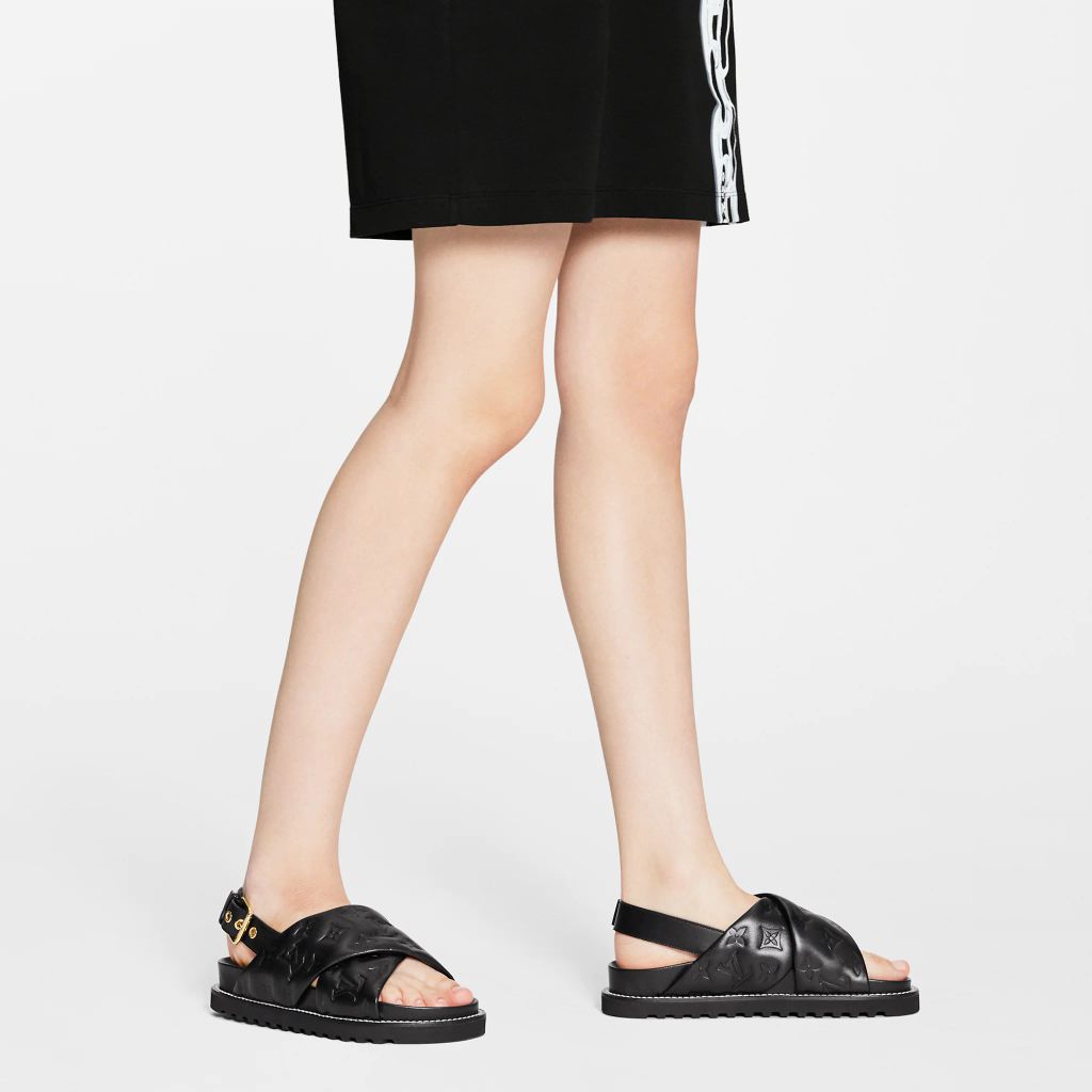 Sandals nữ Louis Vutton - Top 5 dành cho Hè 2022