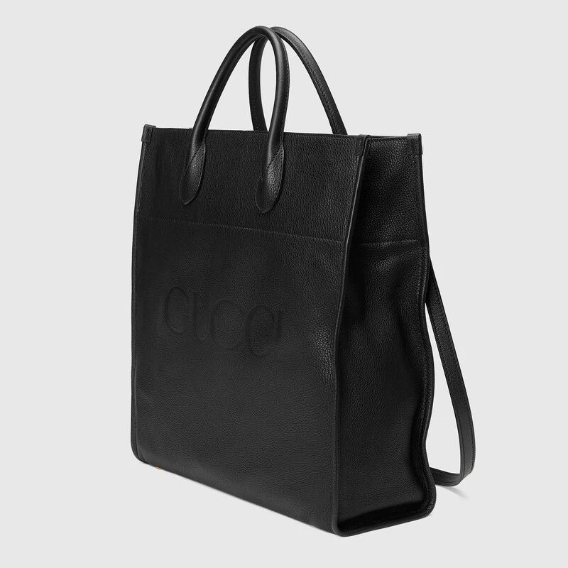 GUCCI Large tote with Gucci logo
