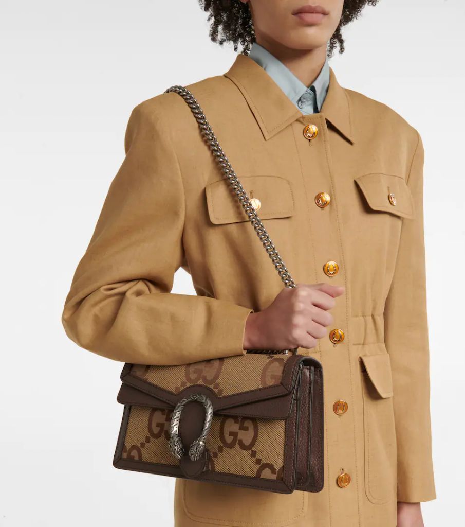 Gucci Dionysus jumbo GG small shoulder bag