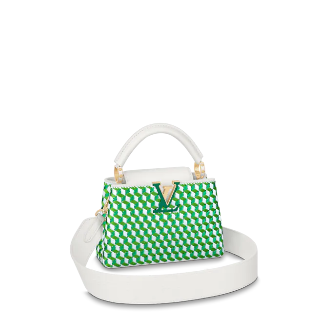 Louis Vuitton Capucines Mini Tressage