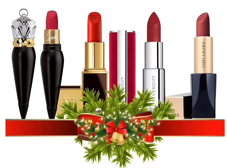 Quà Noel Cho Người Yêu - 10 Son Đỏ Cho Giáng Sinh 2022