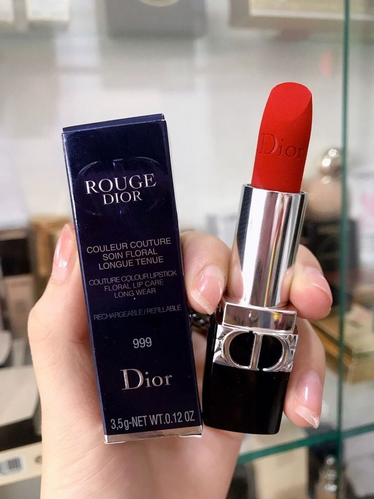 Dior Rouge Miniature size lipstick 999 Satin Beauty  Personal Care Face  Makeup on Carousell
