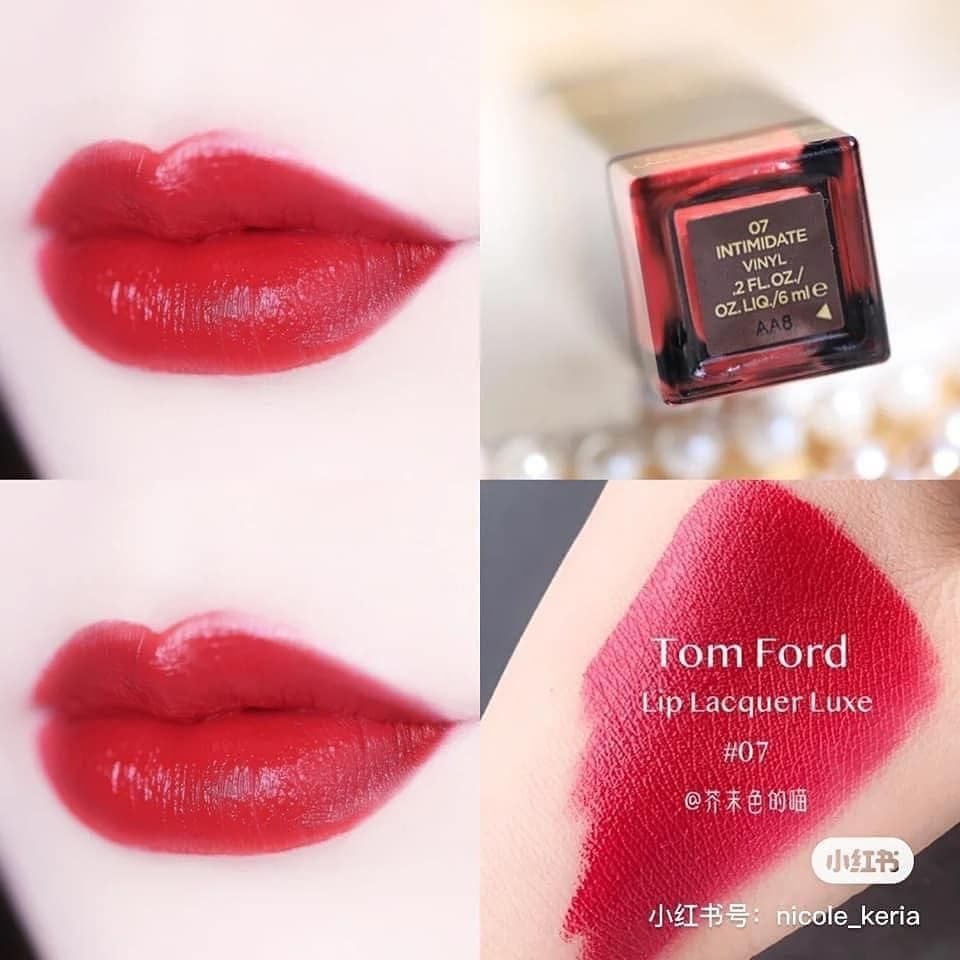 Son Kem Tom Ford Lip Lacquer Luxe Matte 07 Intimidate Vinyl 6ml - Mỹ Hoà  Ship