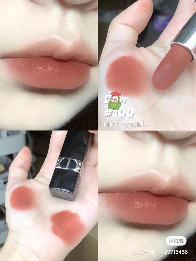 Son thỏi Dior Rouge Limited Edition 100 Nude Look Velvet 35g  Màu Hồng  Nude  Mỹ phẩm ĐẸP XINH