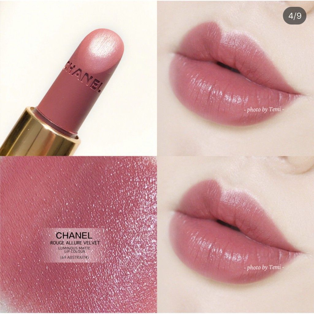 Son Chanel Rouge Allure Ink 140 Amoureux hồng nude bí ẩn