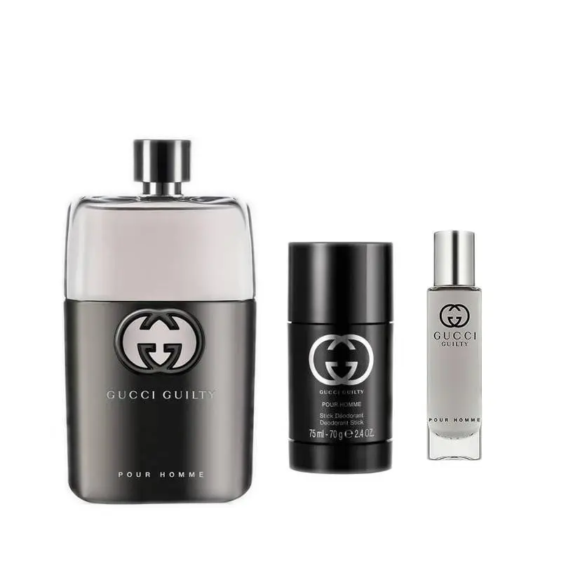 GiftSet Gucci Guilty Pour Homme EDT ( 90ML+75ML+15ML ) – Thế Giới Son Môi