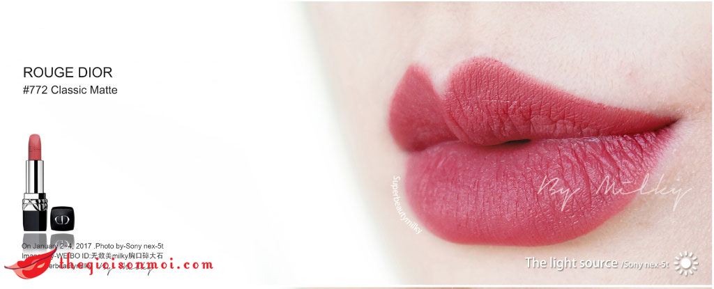 Rouge Dior 772 Classic Matte  Gallery posted by นโมโมเอง  Lemon8