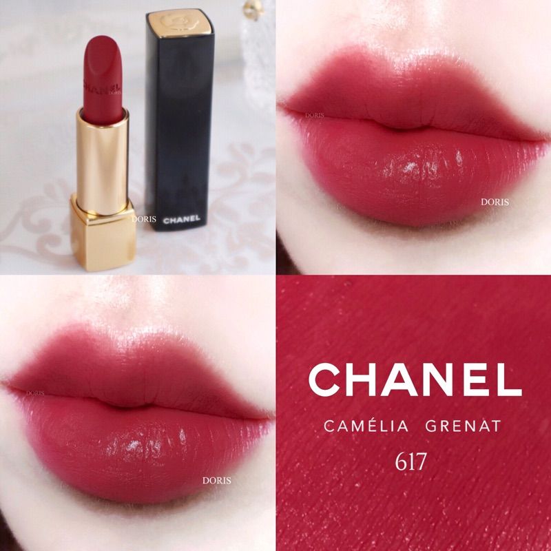 Son Chanel Hoa Trà 617 Camelia Grenat – Thế Giới Son Môi