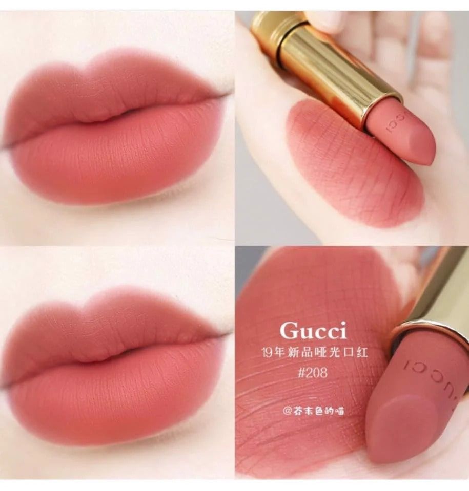 Son Gucci Matte 208 They Met in Argentina – Thế Giới Son Môi