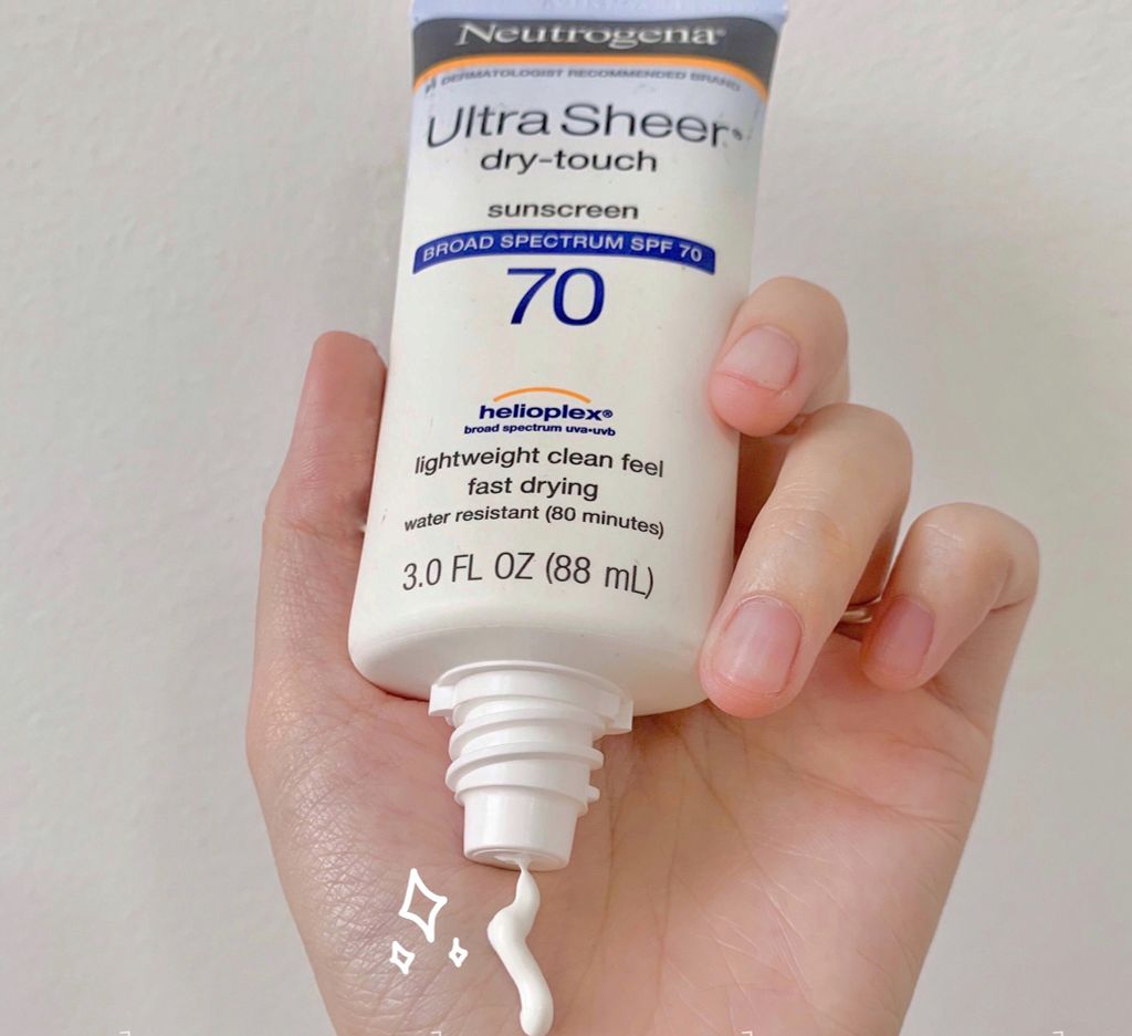 Kem Chống Nắng Neutrogena Ultra Sheer Dry Touch Sunscreen SPF 70 88ML – Thế  Giới Son Môi