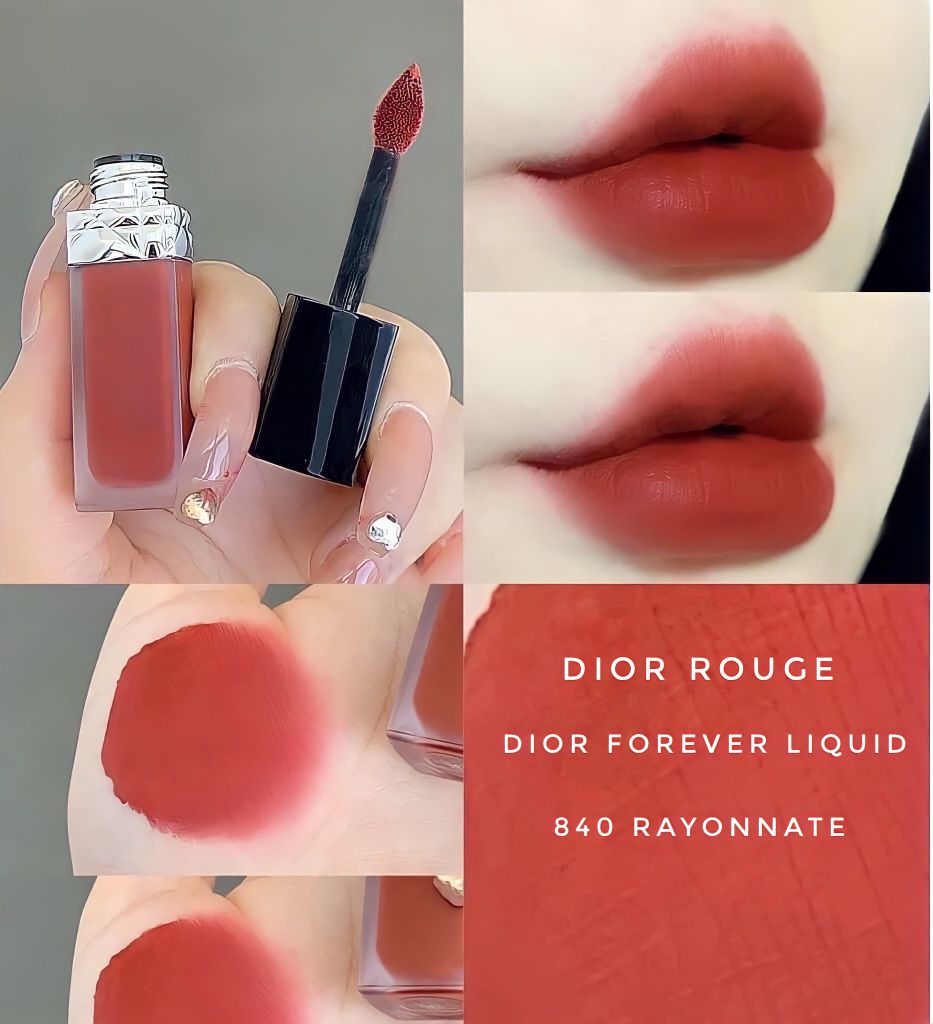 Son Kem Dior Liquid 840 Rayonnate – Thế Giới Son Môi