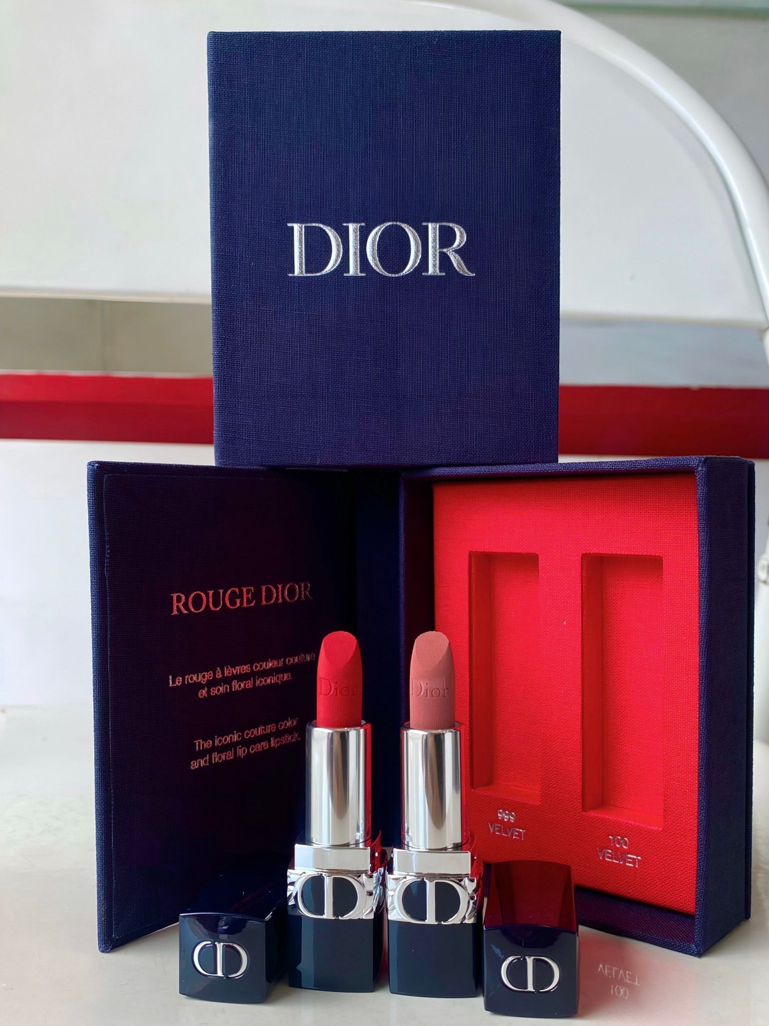 Dior Rouge Dior Premium Velvet Set X 4 Lipsticks  David Jones