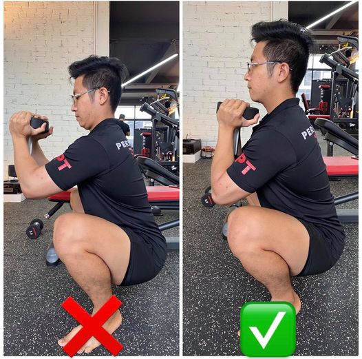 GOBLET SQUAT SAO CHO ĐÚNG.