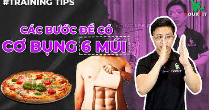 Mẹo tập bụng 6 múi săn chắc cực đơn giản | Training Tips