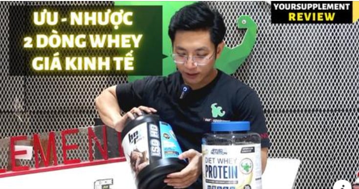 SO SÁNH WHEY GIÁ RẺ: DIET WHEY vs ISO HD | Supplement Review #98