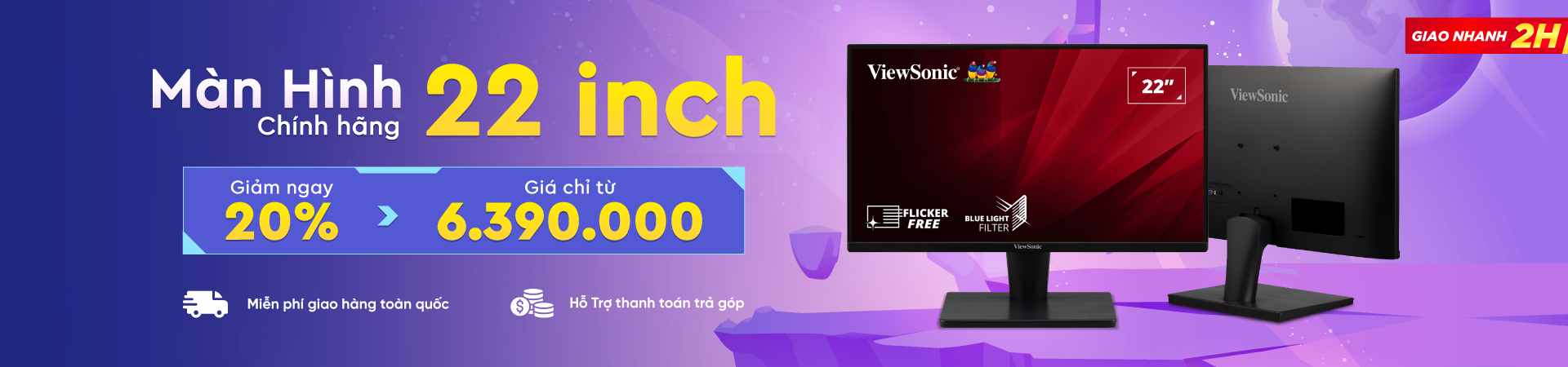 Màn hình 22 inch