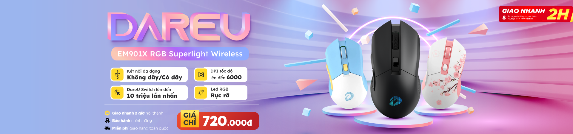 Mouse Dare-U - Chuột Dare-U