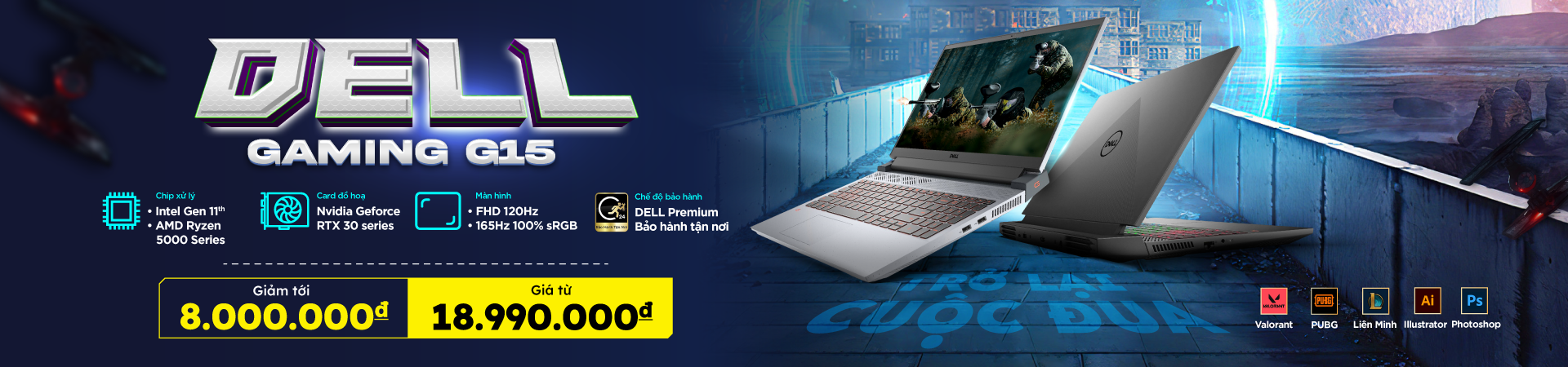 Laptop gaming Dell