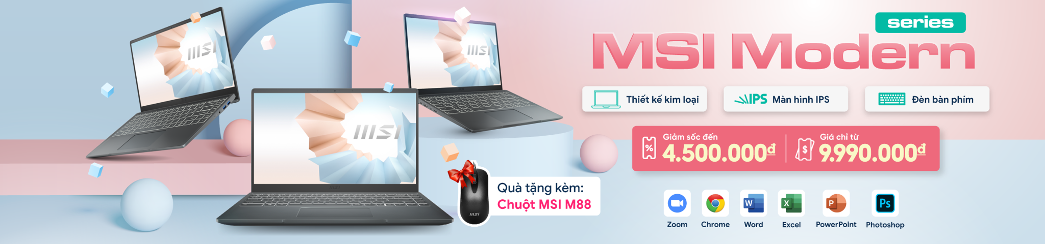 Laptop văn phòng MSI