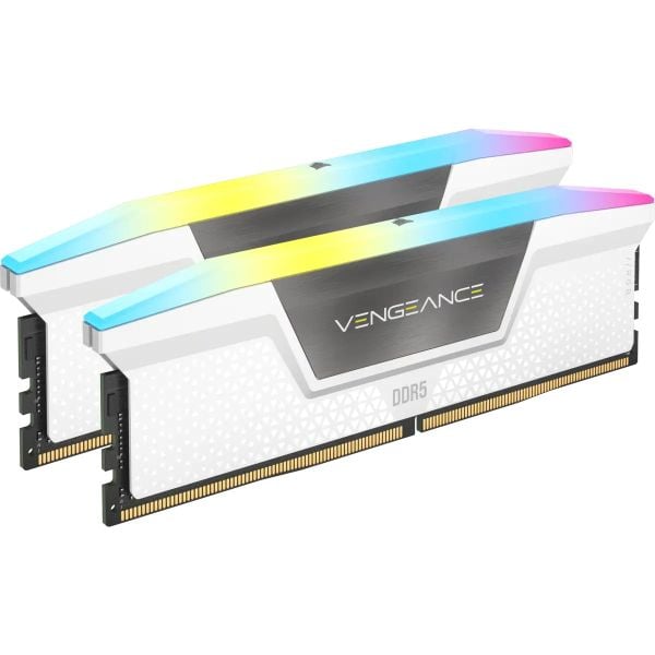 GEARVN - RAM Corsair Vengeance RGB 32GB (2x16GB) 5600 DDR5 White