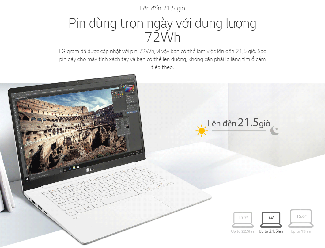 Laptop LG Gram 2018 14ZD980-G.AX52A5