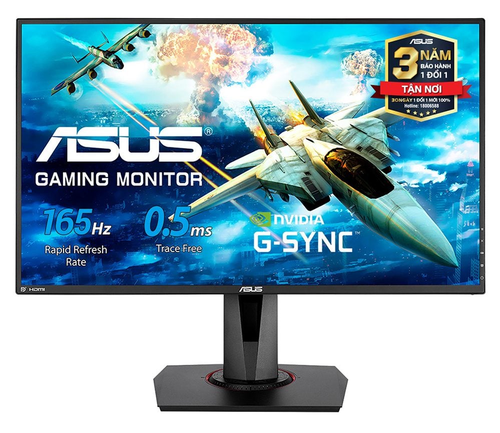 Màn hình ASUS GAMING VG278QR 165Hz chính hãng – GEARVN.COM