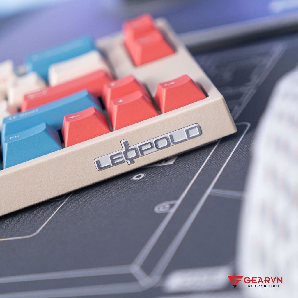 GEARVN - Bàn phím Leopold FC660M Bluetooth Coral Blue Limited Edition