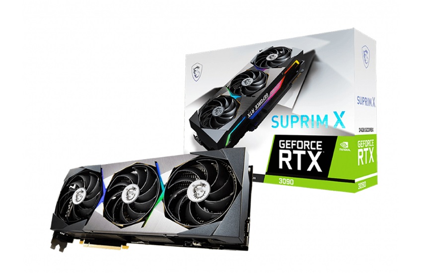 Card màn hình MSI GeForce RTX 3090 SUPRIM X 24G