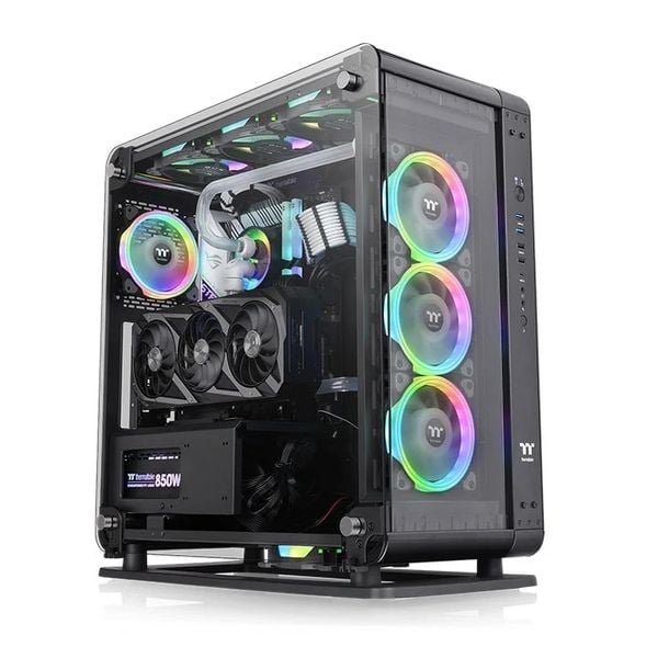 Case Thermaltake Core P6 Tempered Glass Black