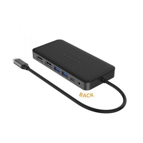 GEARVN Cổng chuyển Hyperdrive Dual 4k HDMI 10-IN-1 USB-C Hub for Macbook M1