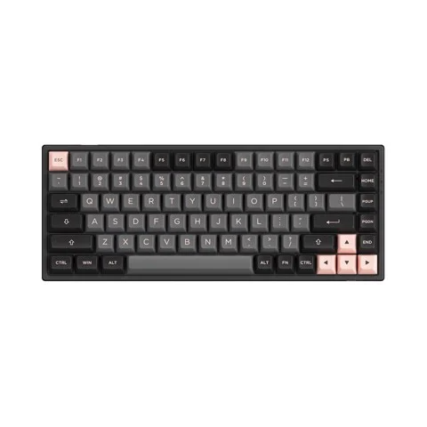 GEARVN - Bàn phím cơ AKKO 3084B Plus Wireless Black Pink Akko CS switch