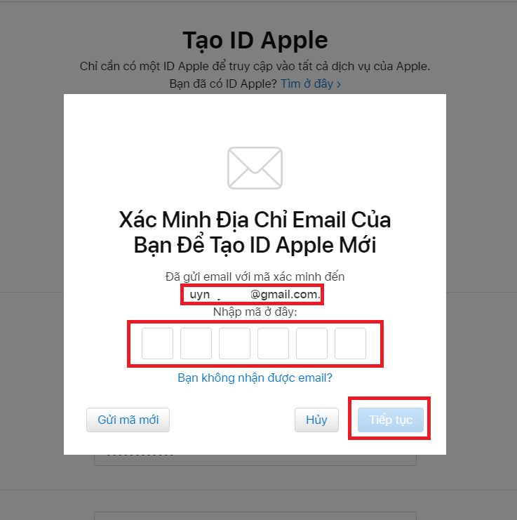 GEARVN - Tạo iCloud trên máy tính