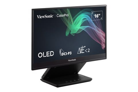 GEARVN - Màn hình di động Viewsonic ColorPro VP16-OLED 16“ OLED FHD USBC