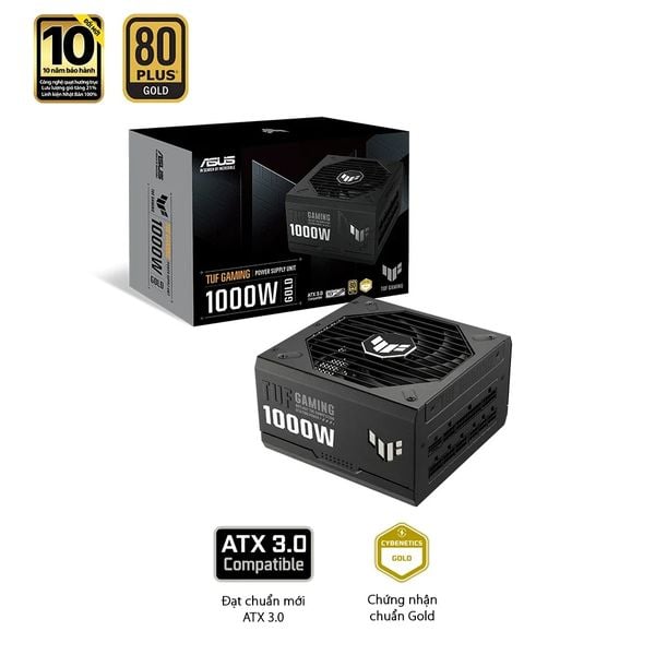 GEARVN - ASUS TUF Gaming 1000W - 80 Plus Gold - Full Modular