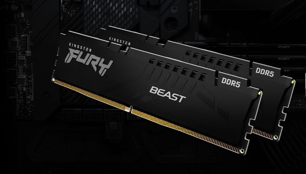 GEARVN (16GB DDR5 1x16GB 5200) RAM Kingston Fury Beast DDR5