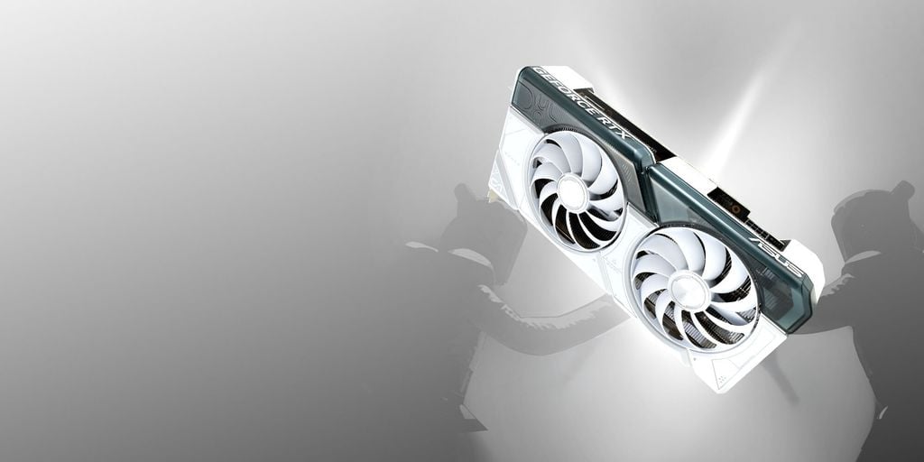 GEARVN - ASUS Dual GeForce RTX 4070 White OC Edition 12GB GDDR6X