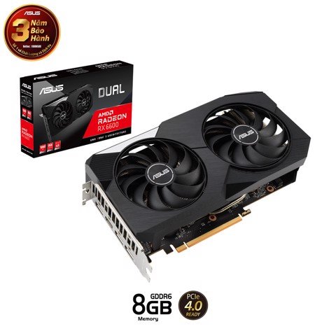 GEARVN ASUS Dual Radeon RX 6600 8GB