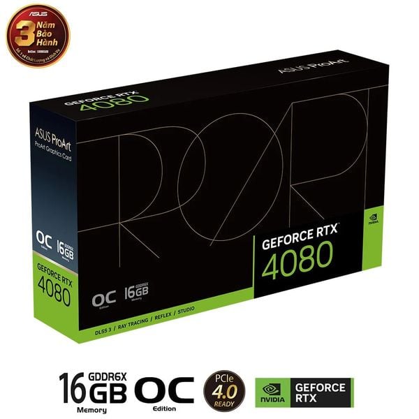 GEARVN - ASUS PROART GeForce RTX 4080 OC Edition 16GB GDDR6X