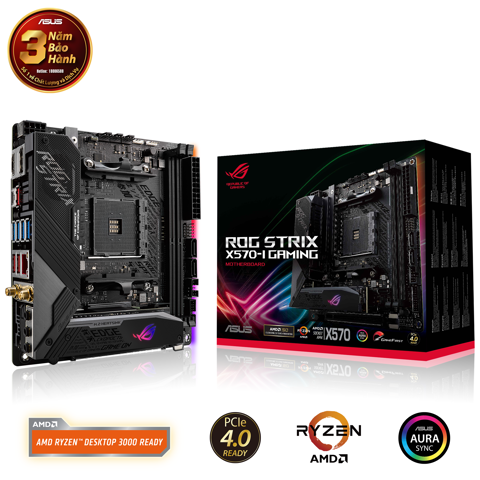 GEARVN ASUS ROG Strix X570-I Gaming (Socket AM4)