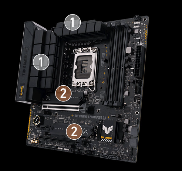 GEARVN ASUS TUF GAMING B760M-PLUS D4