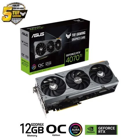 GEARVN - ASUS TUF Gaming GeForce RTX 4070 Ti OC Edition 12GB GDDR6X