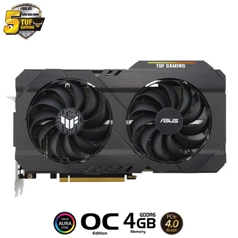 GEARVN - Asus TUF Gaming Radeon RX 6500 XT OC 4G